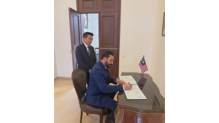 زيارة القائم بالأعمال بالوكالة في سفارة ماليزيا لدى لبنان.